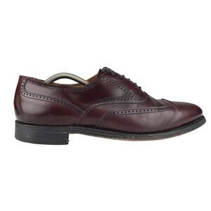 Bostonian Classics‎ Mens Brown Leather Almond Toe Oxford Dress Shoes Size 8.5D/B